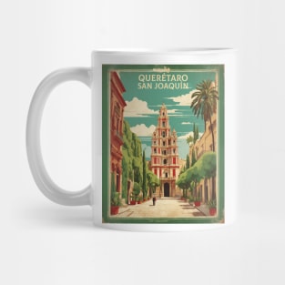 San Joaquin Queretaro Mexico Vintage Tourism Travel Mug